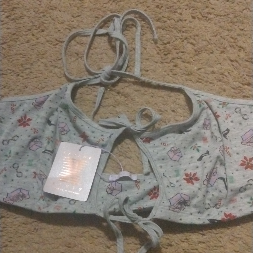 NWT Savage X Fenty Crop Bralette Top